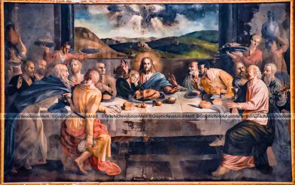 ultima cena cattedrale melfi leonardo da vinci uffizi milano