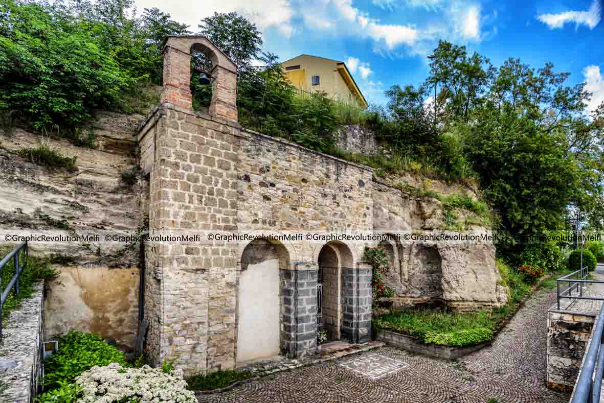 Melfi chiesa rupestre spinelle Santo Stefano
