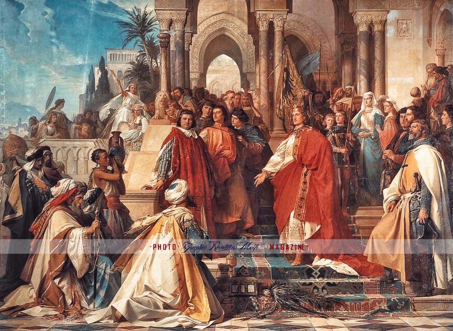 Federico II: il sovrano che quasi 800 anni fa conquistò Gerusalemme senza combattere! Con la Crociata …