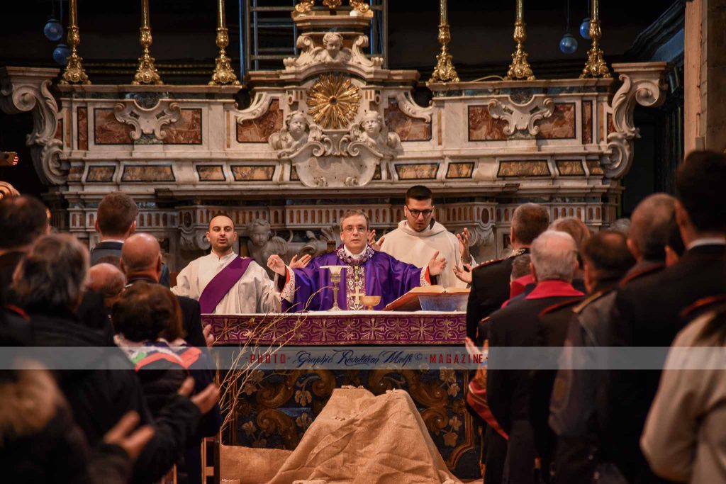 A Melfi celebrato stamane il Precetto Pasquale per le forze armate. Le foto