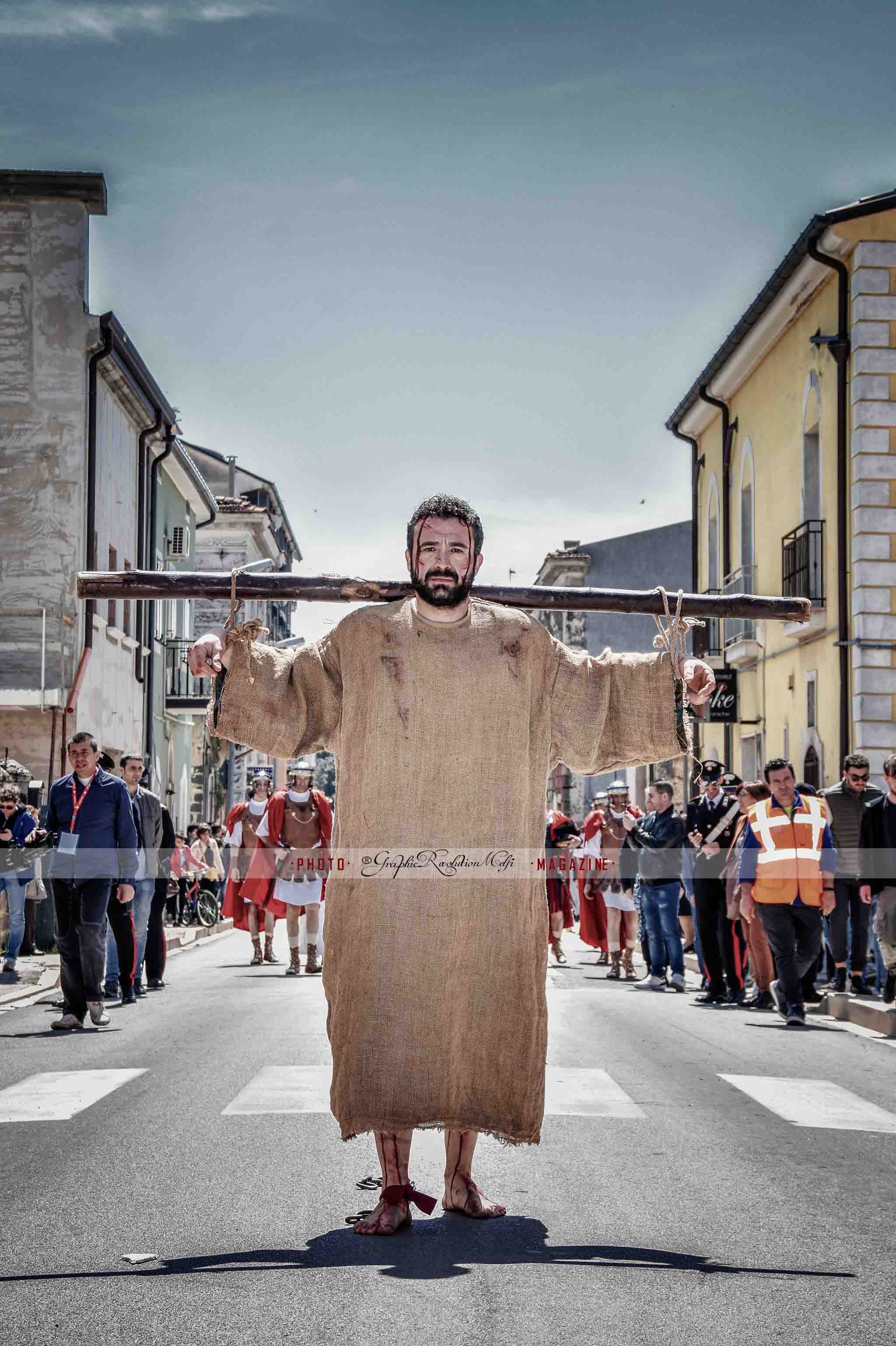 Foto Via crucis di rionero ladrone cattivo