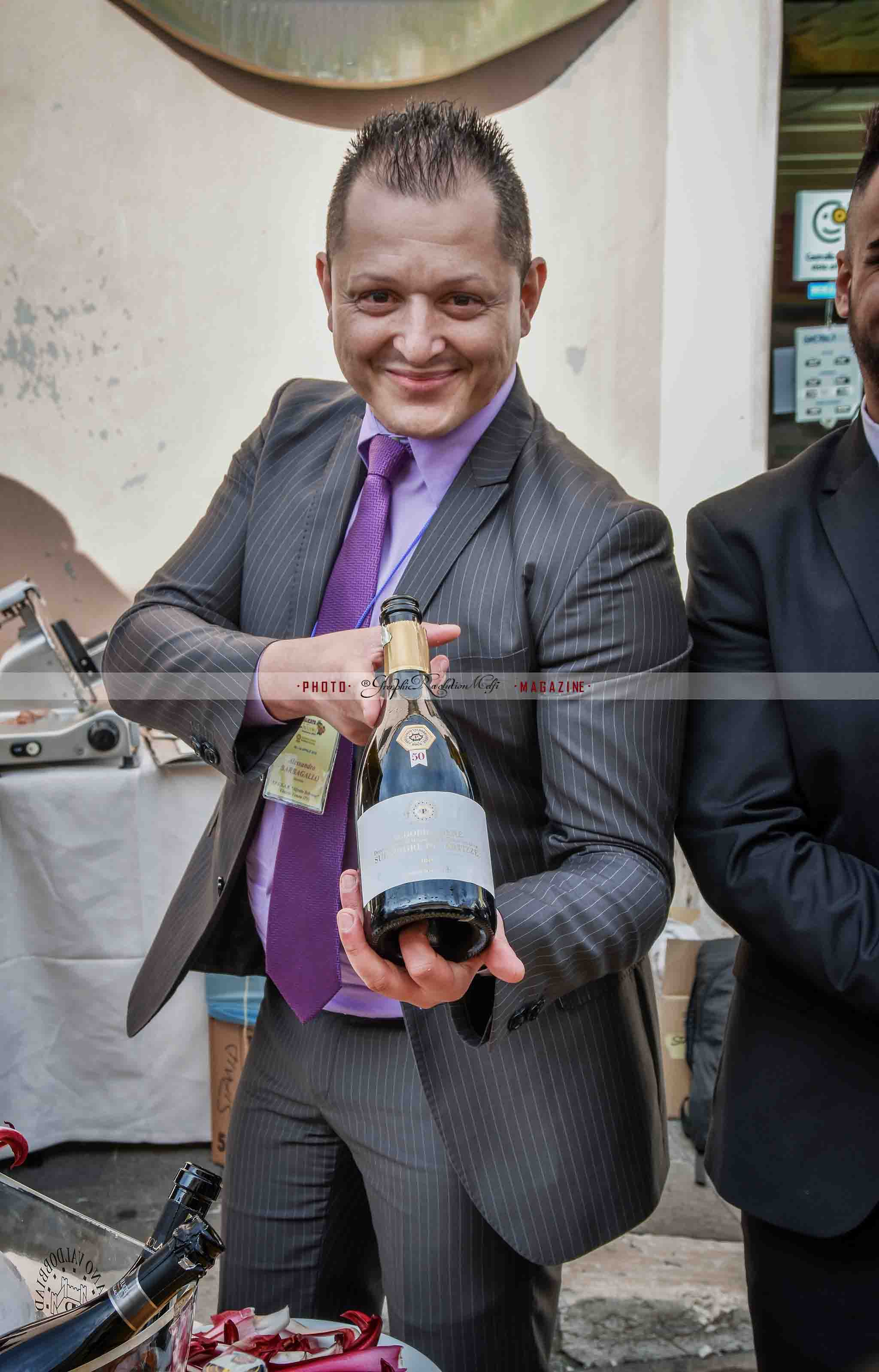 Il cocktail Vulture's ice per Basilicata a Tavola istituto beltrame