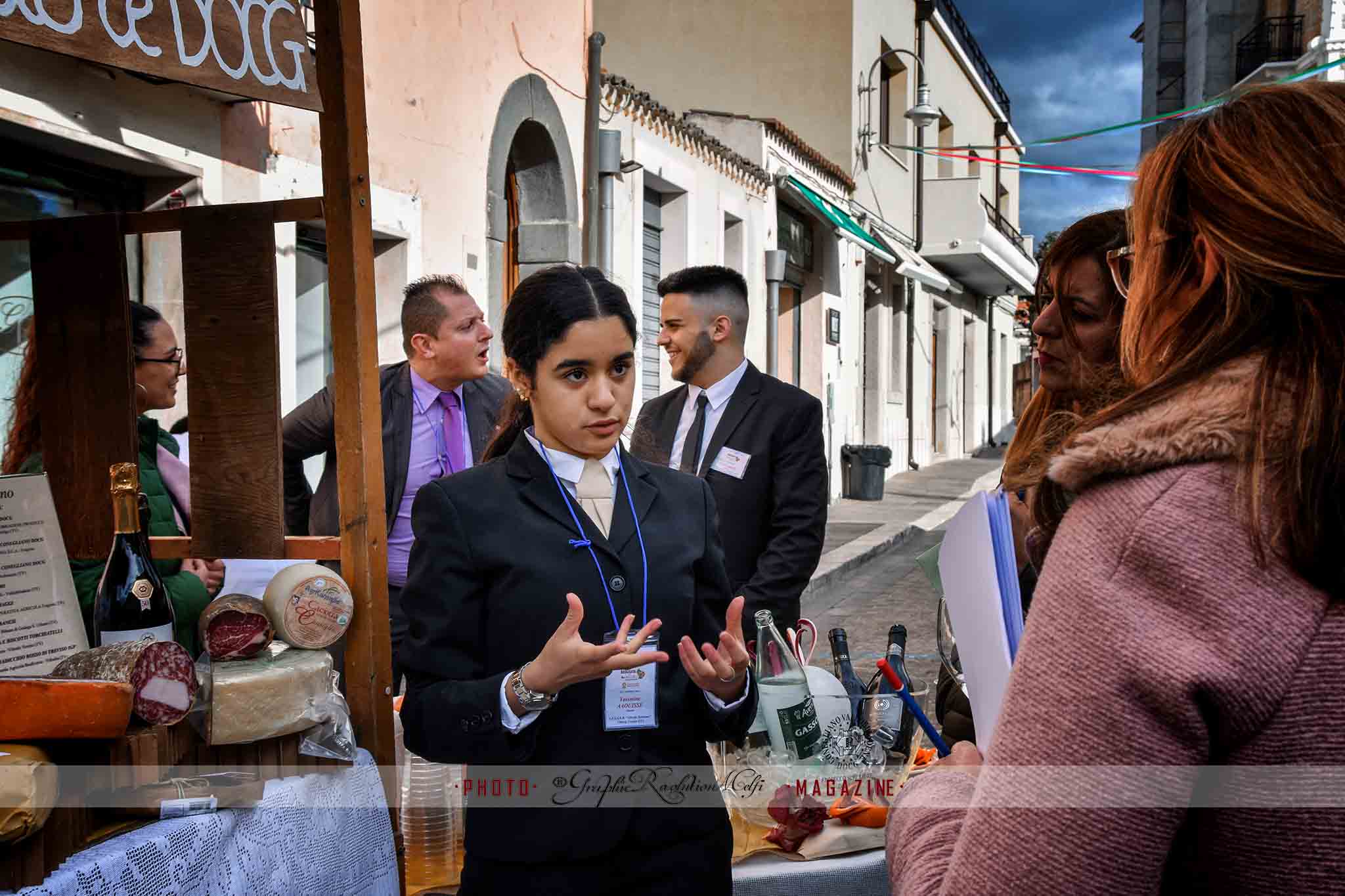 Il cocktail Vulture's ice per Basilicata a Tavola istituto beltrame