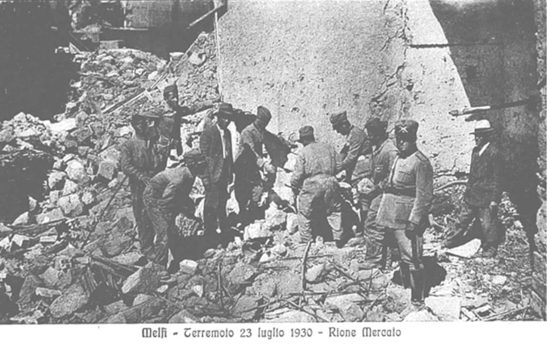 Terremoto 1930 Melfi Irpinia vulture