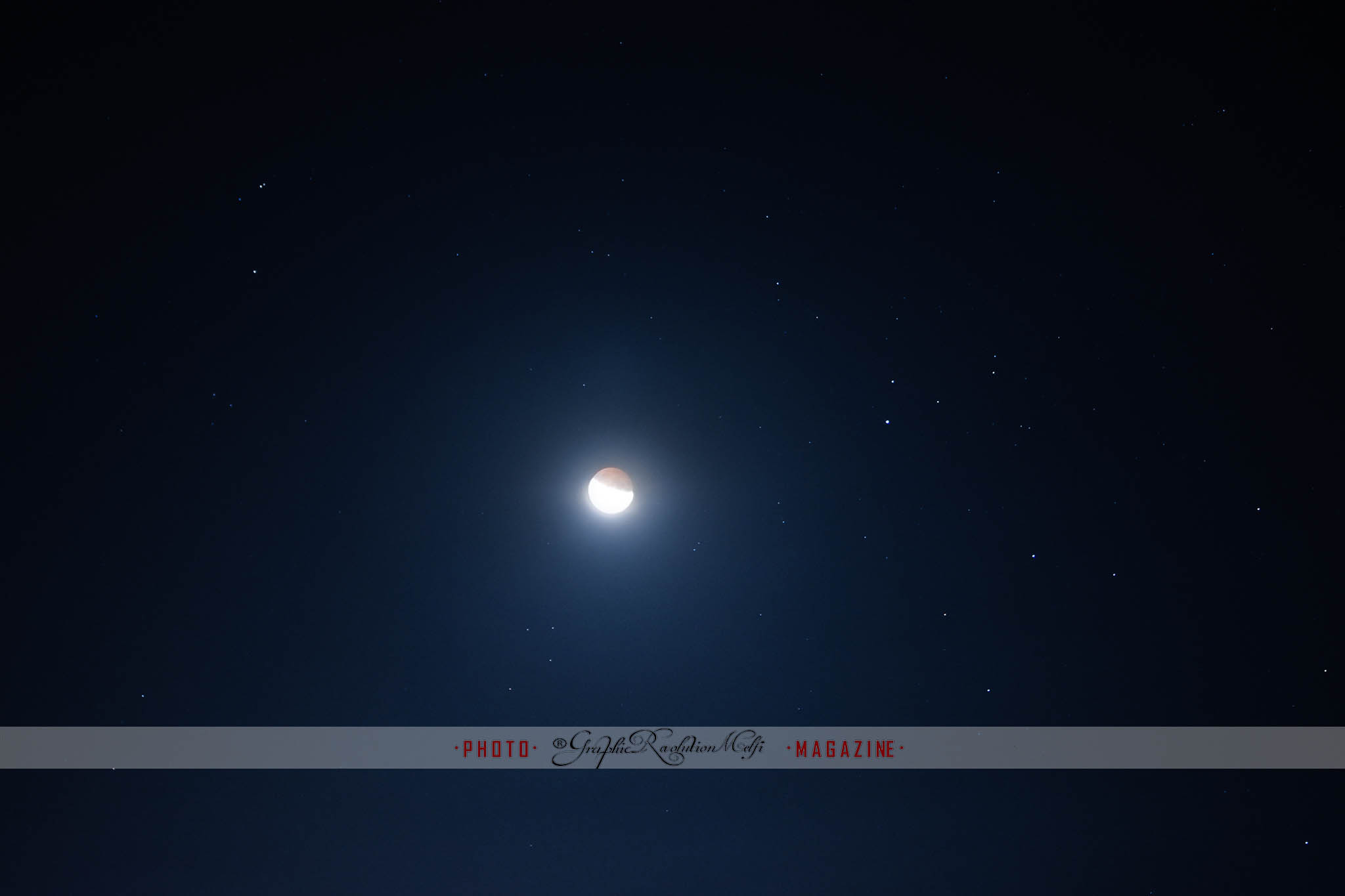 Le foto dell'eclissi di Luna di Luglio 2019 eclissi parziale melfi