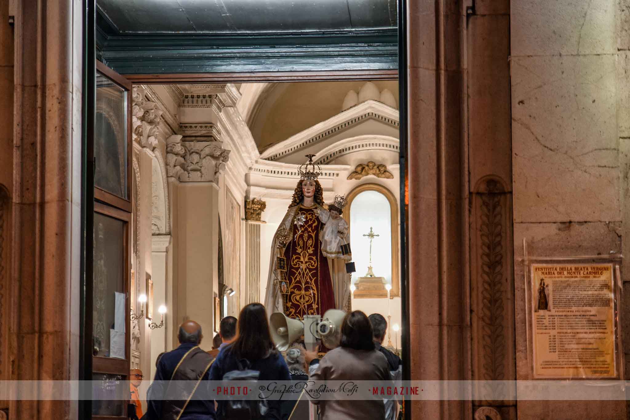 madonna del carmine processione melfi