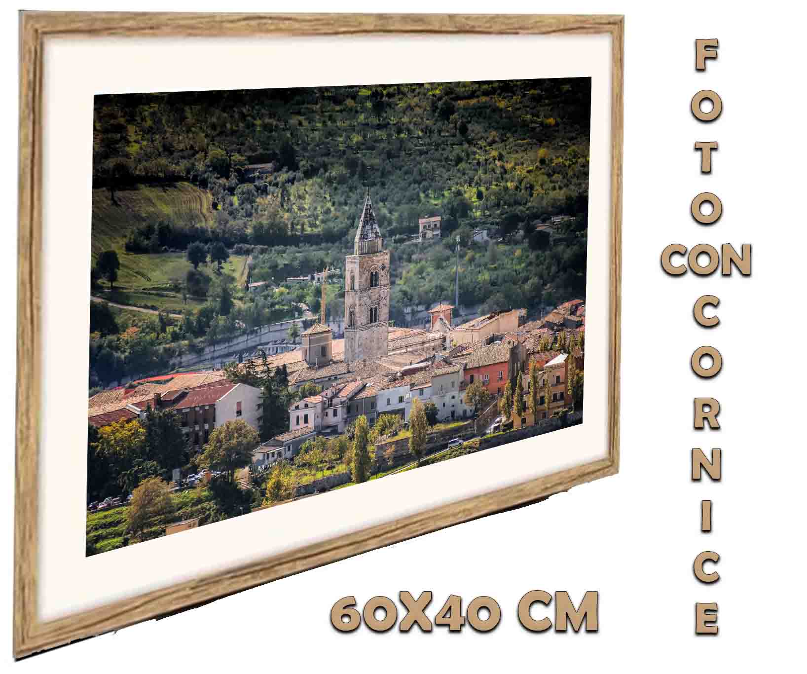 Foto con cornice 60x40 cm - Graphic Revolution Melfi