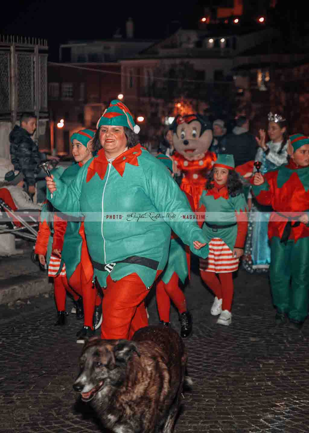 melfi arrivo babbo natale 