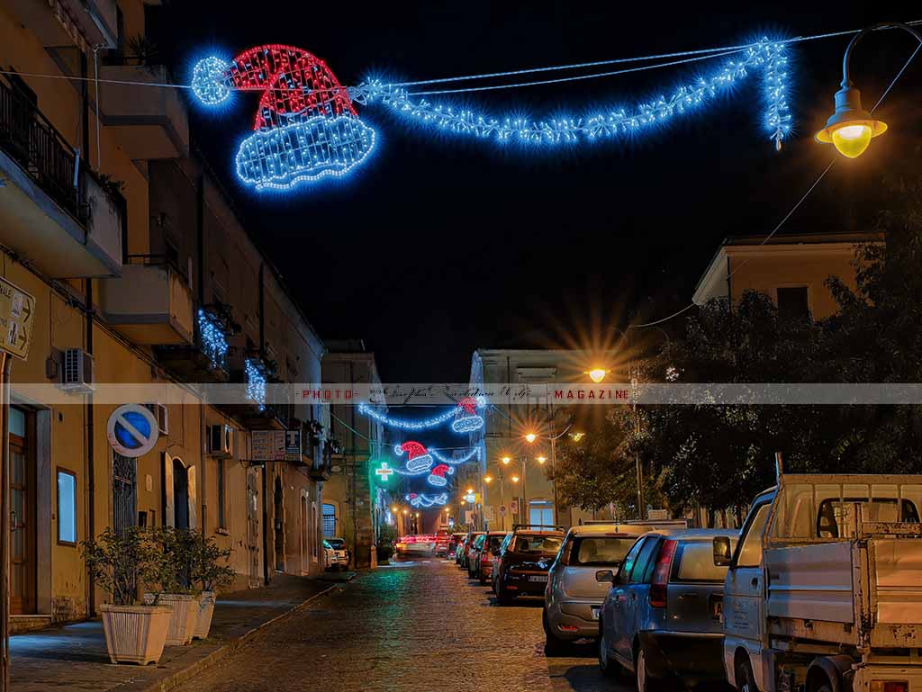 melfi luminarie natale 2019 luci natale metalux