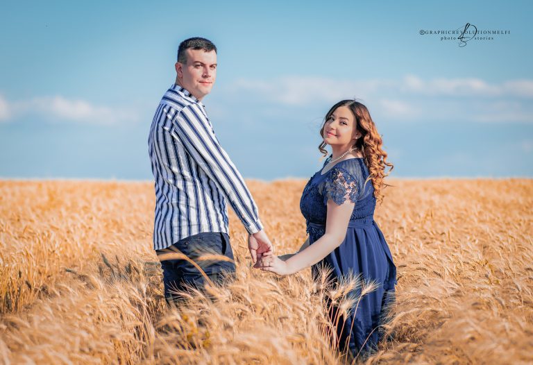 Prematrimoniale tra grano e lavanda in Basilicata | Fabiana & Gianni
