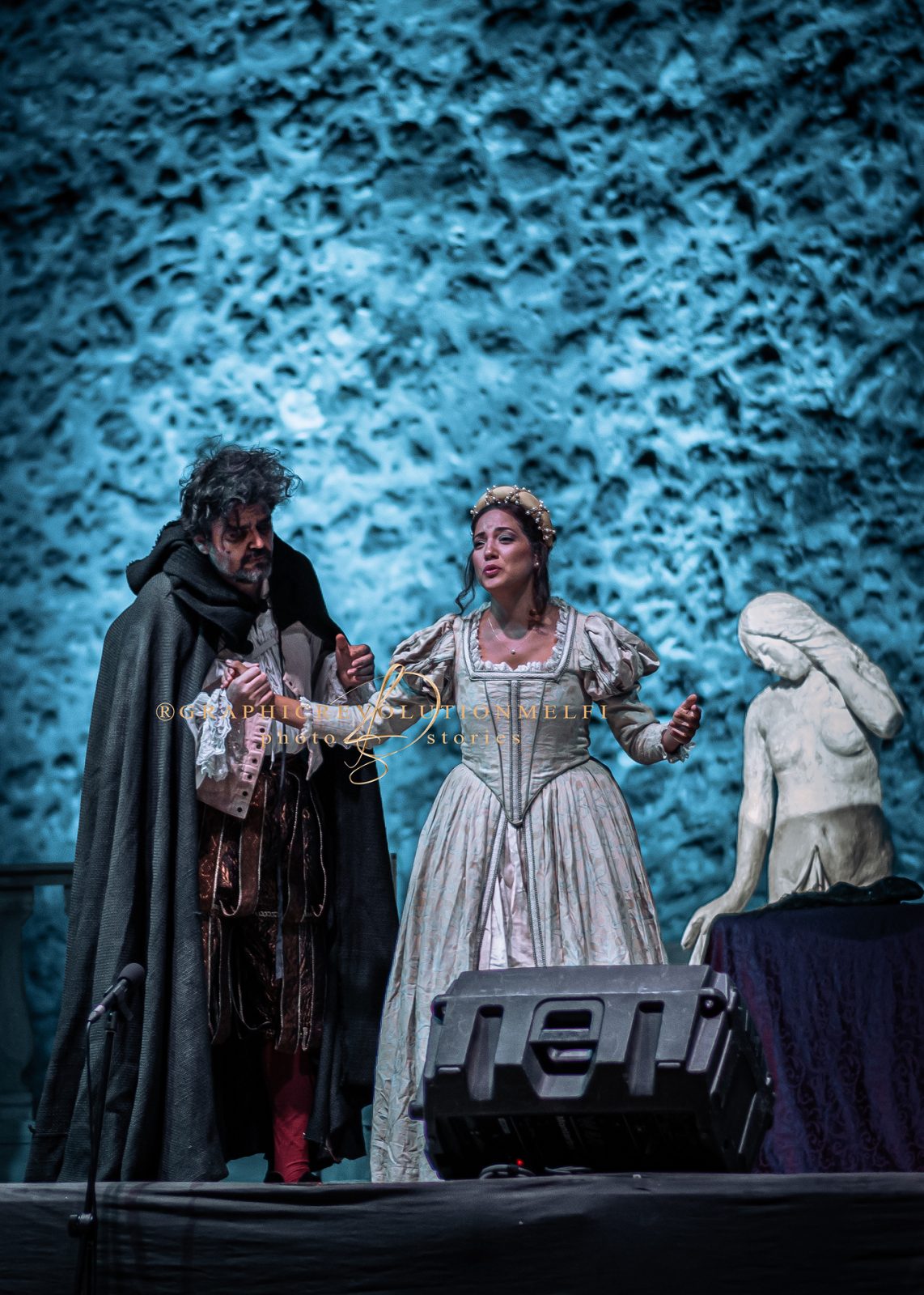 L'opera Il Rigoletto al Castello di Melfi  giuseppe verdi la camerata delle arti fotografo teatro