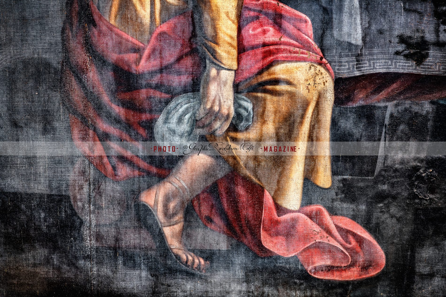 A Melfi il dipinto dell'ultima cena in cattedrale giuda iscariota trenta denari