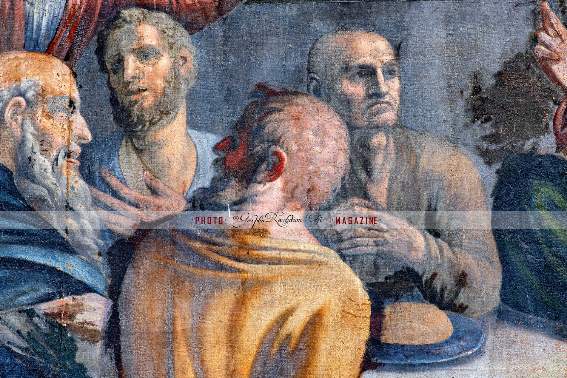 A Melfi il dipinto dell'ultima cena in cattedrale