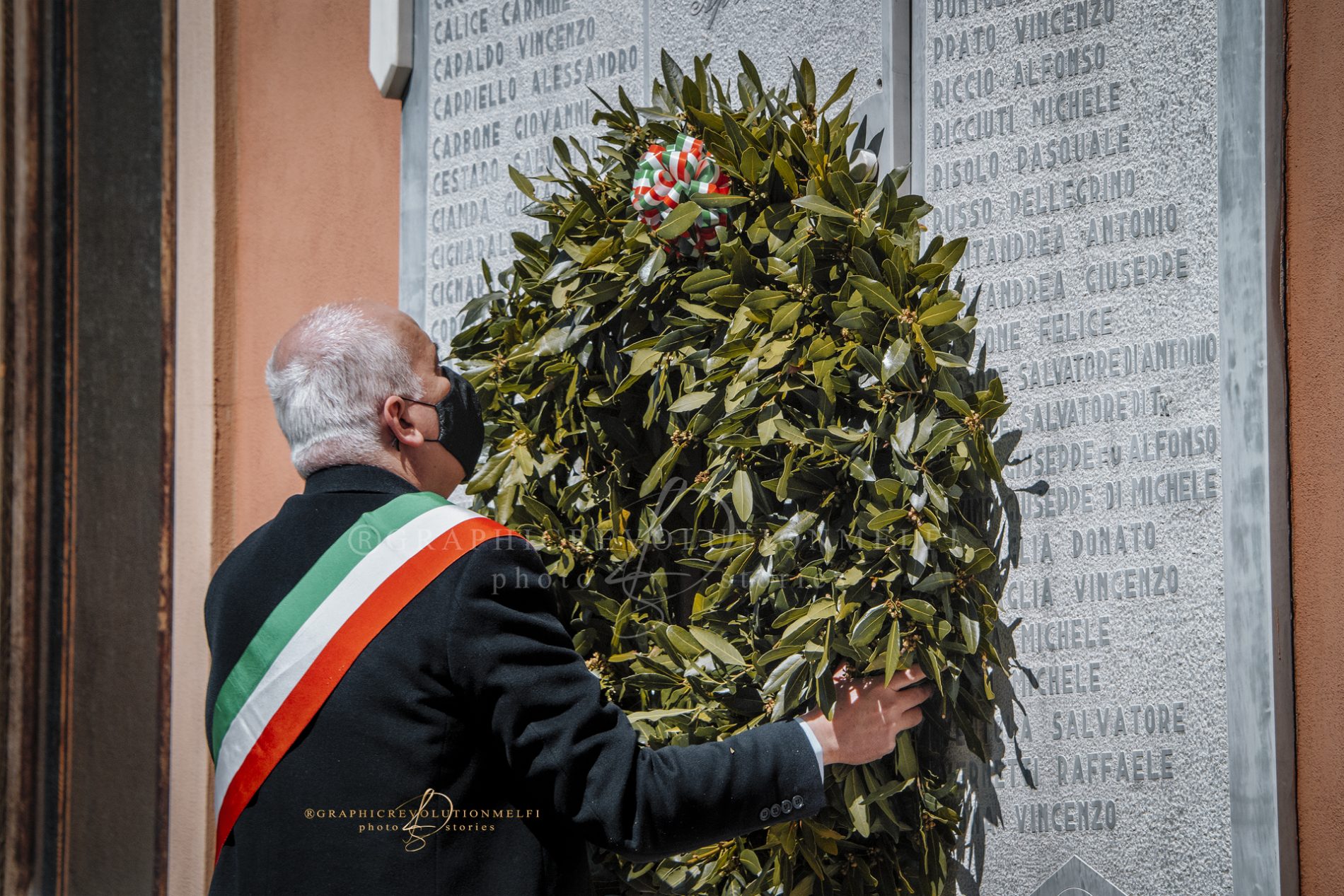 Melfi e il 25 Aprile le foto della Festa della Liberazione d'Italia comune piazza umberto