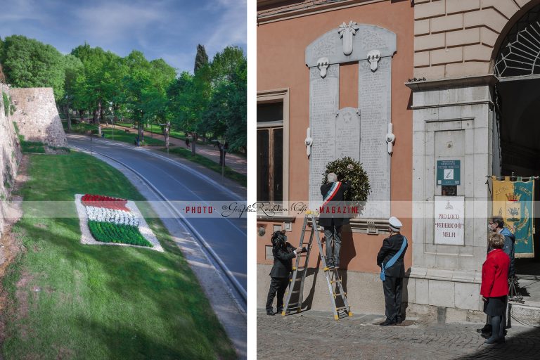 Melfi e la Festa della Liberazione d’Italia:  le foto del ricordo del 25 Aprile 2021