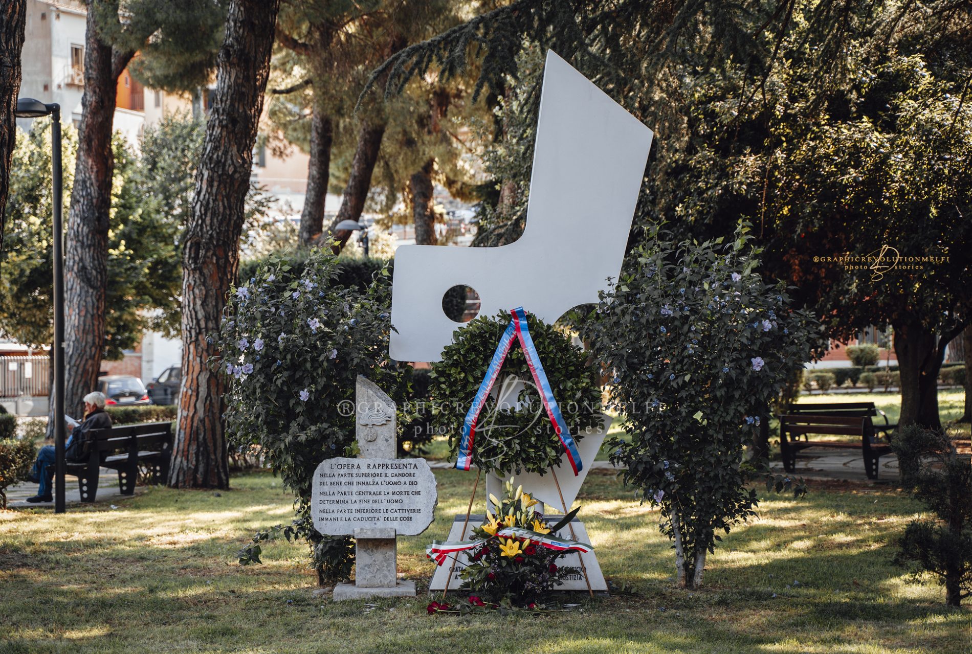 Melfi ricorda Antonio Cezza il 22 Luglio 2021 brigadiere carabiniere eroe commemorazione 