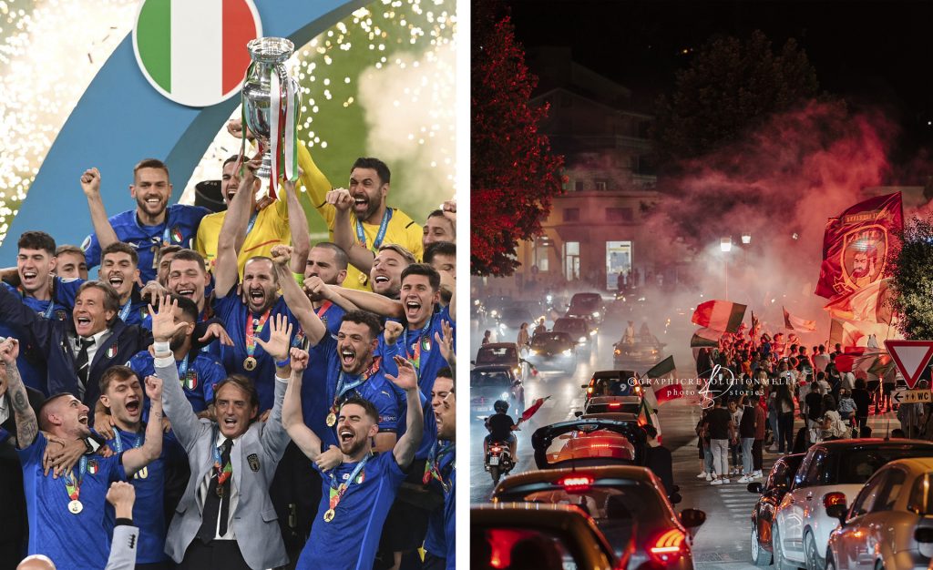 Italia Campione d’Europa: a Melfi festa grande per la vittoria degli Europei 2021