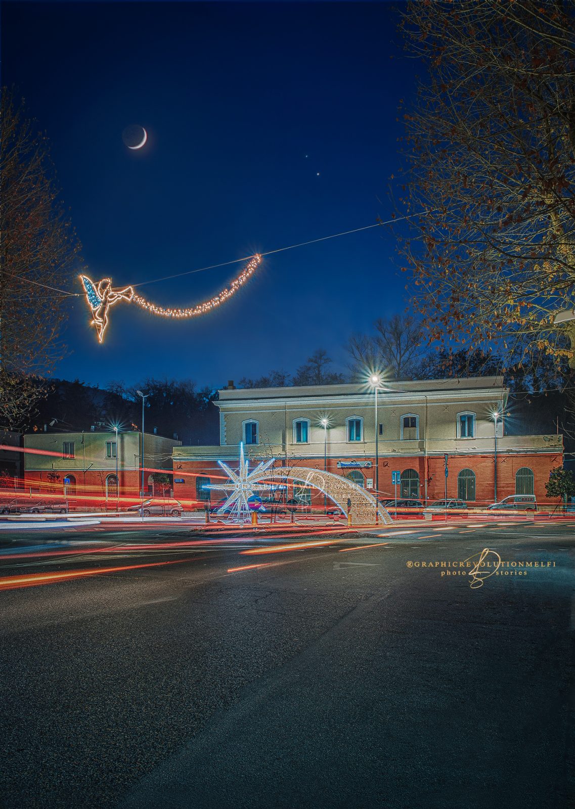 Melfi le foto delle Luminarie di Natale del 2020