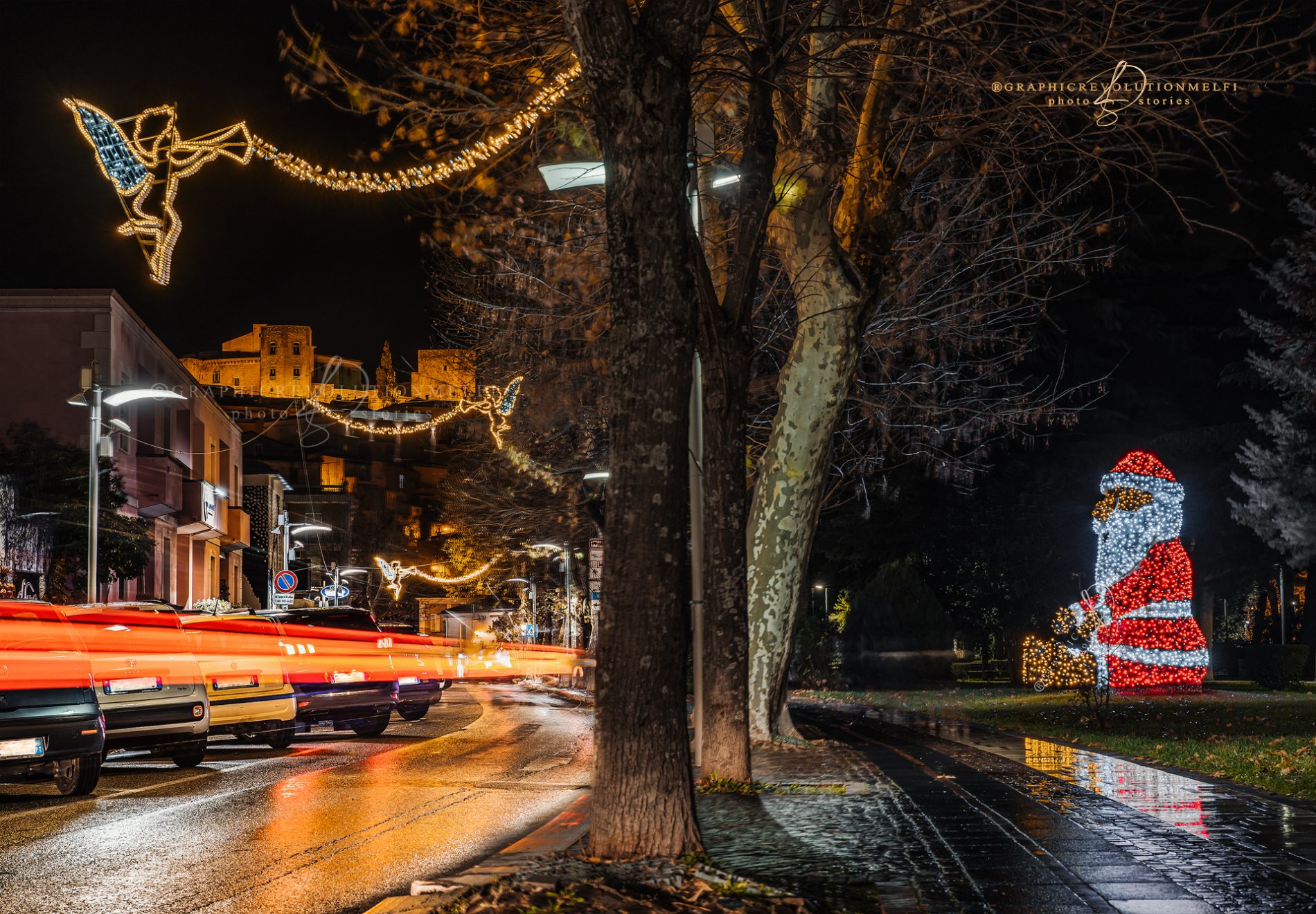 Melfi le foto delle Luminarie di Natale del 2020