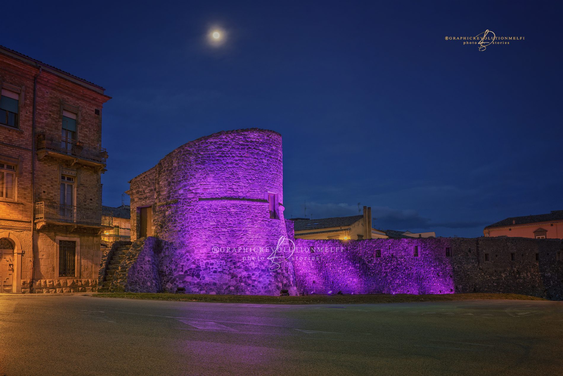 Giornata Epilessia 2022 Melfi monumenti viola Porta venosina basilicata