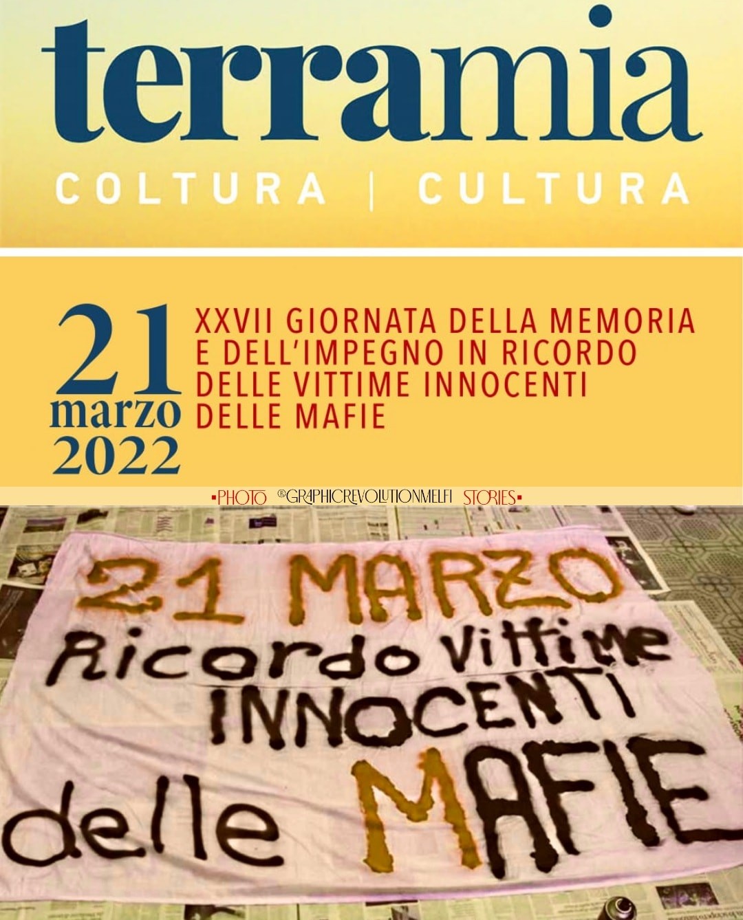 21 Marzo Giornata in memoria delle vittime innocenti della Mafia libera contro le mafie melfi basilicata