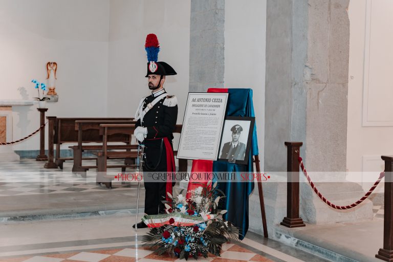 Antonio Cezza la commemorazione oggi 22 Luglio a Melfi