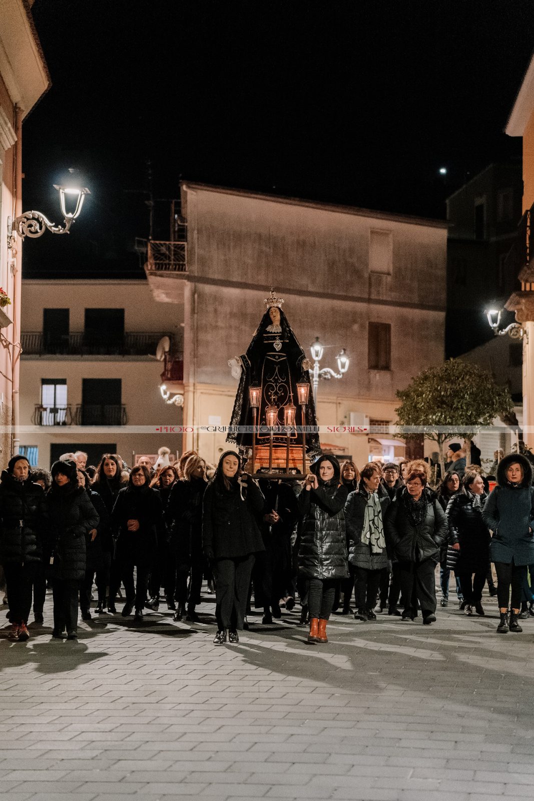 Riti della Pasqua Giovedí Santo Ultima Cena e Lavanda dei Piedi: Barile processione dell'Addolorata Chiesa Madre Don Davide