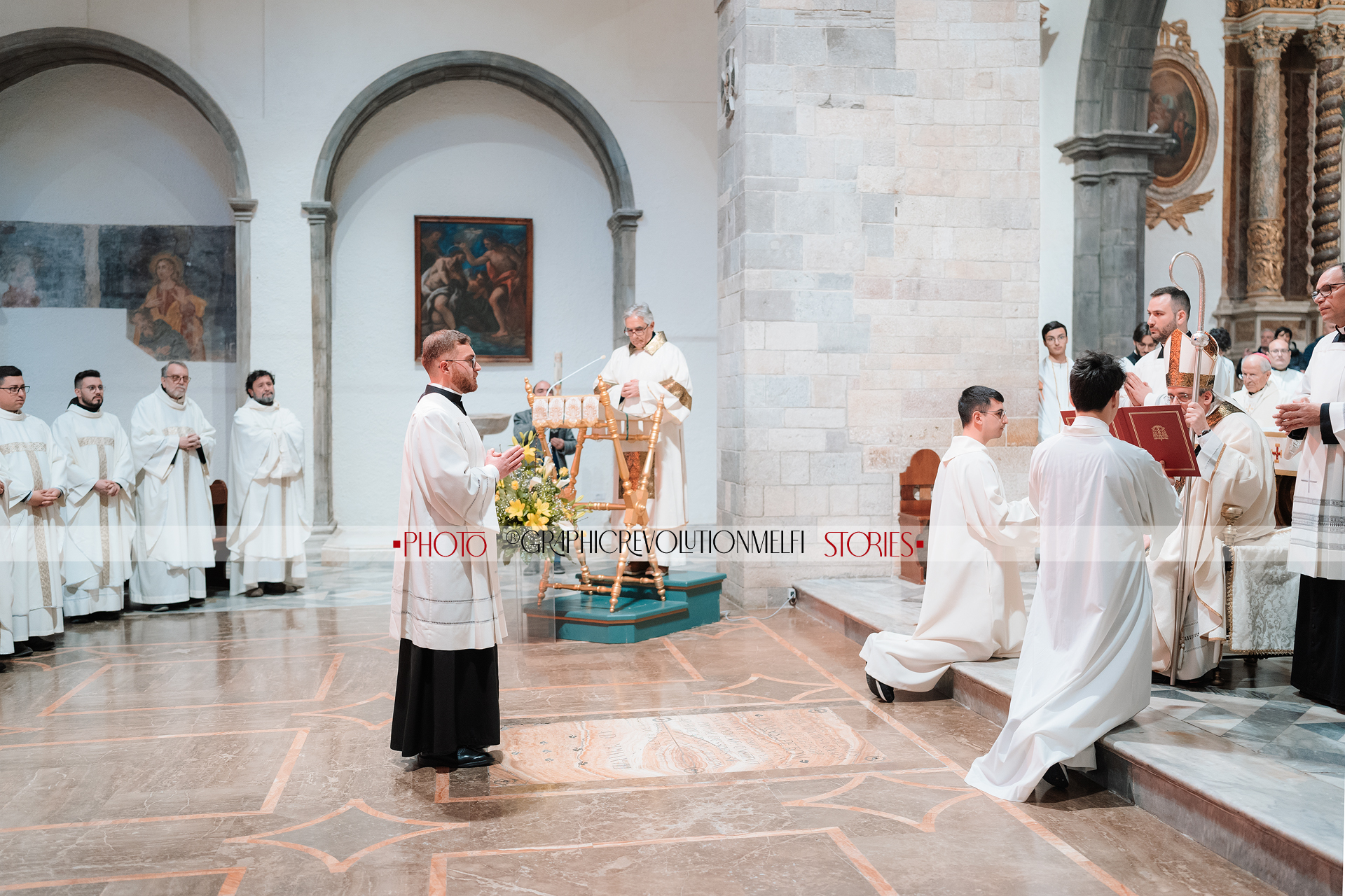 Riti della Pasqua la Messa Crismale del mercoledì santo a Melfi