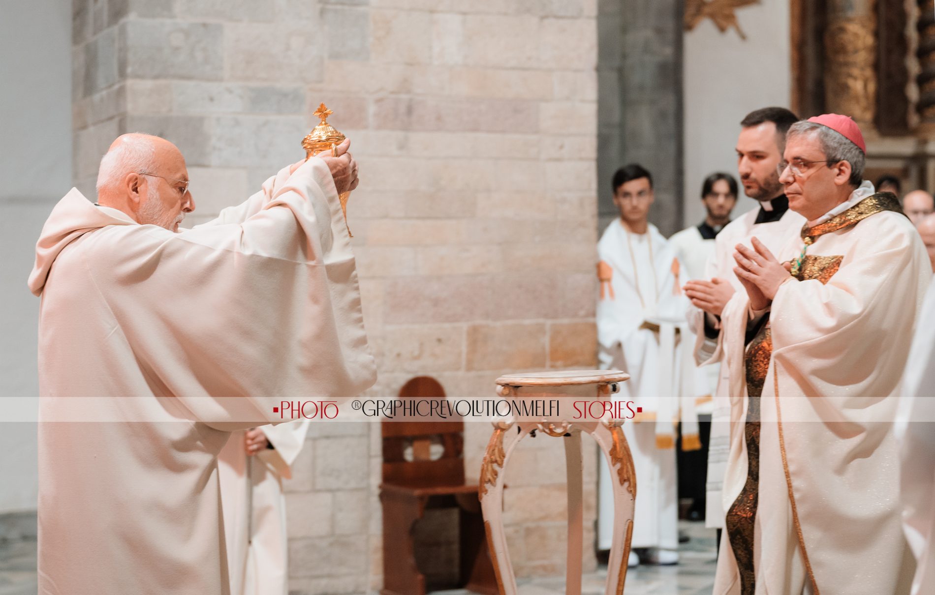 Riti della Pasqua la Messa Crismale del mercoledì santo a Melfi