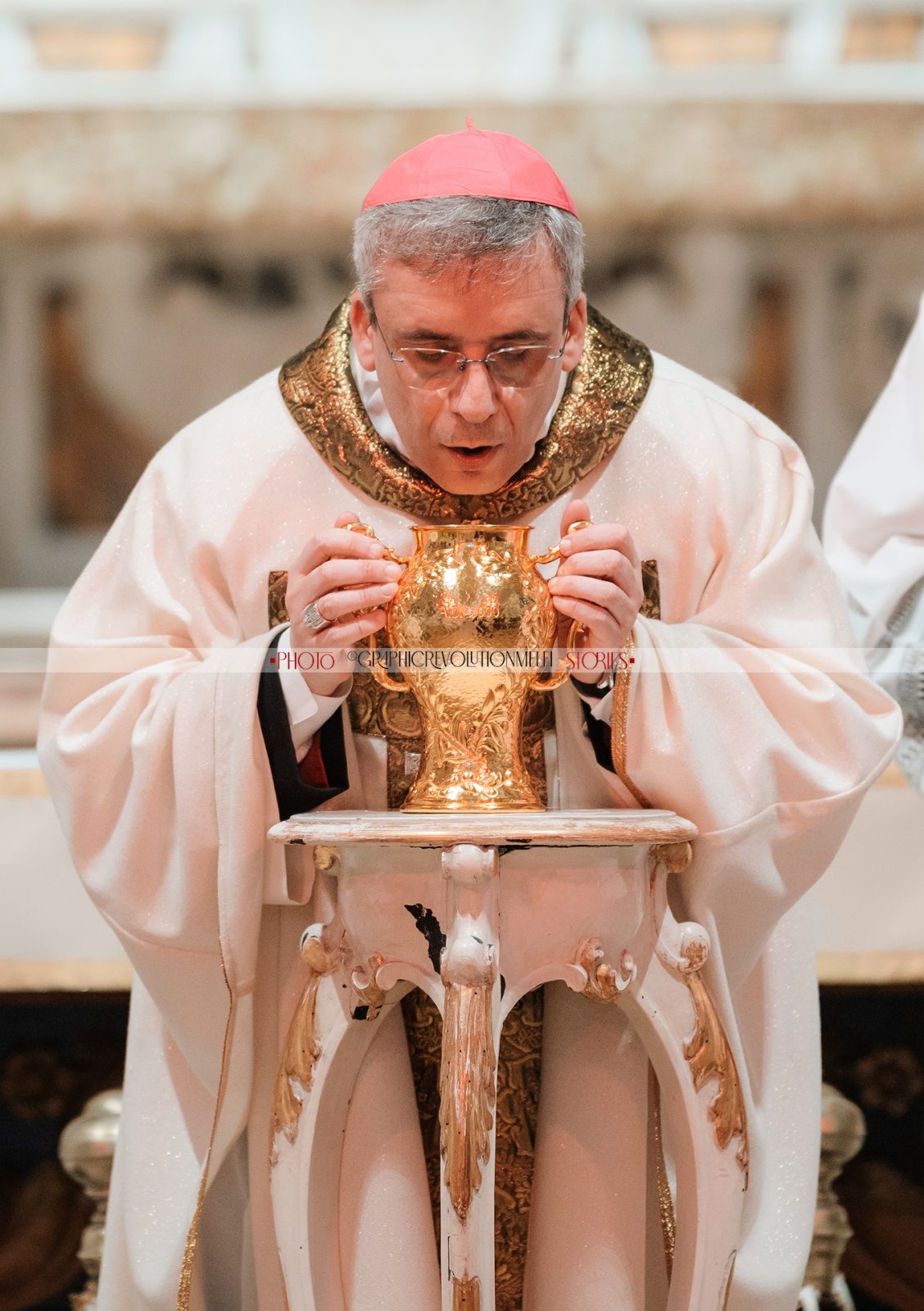 Riti della Pasqua la Messa Crismale del mercoledì santo a Melfi