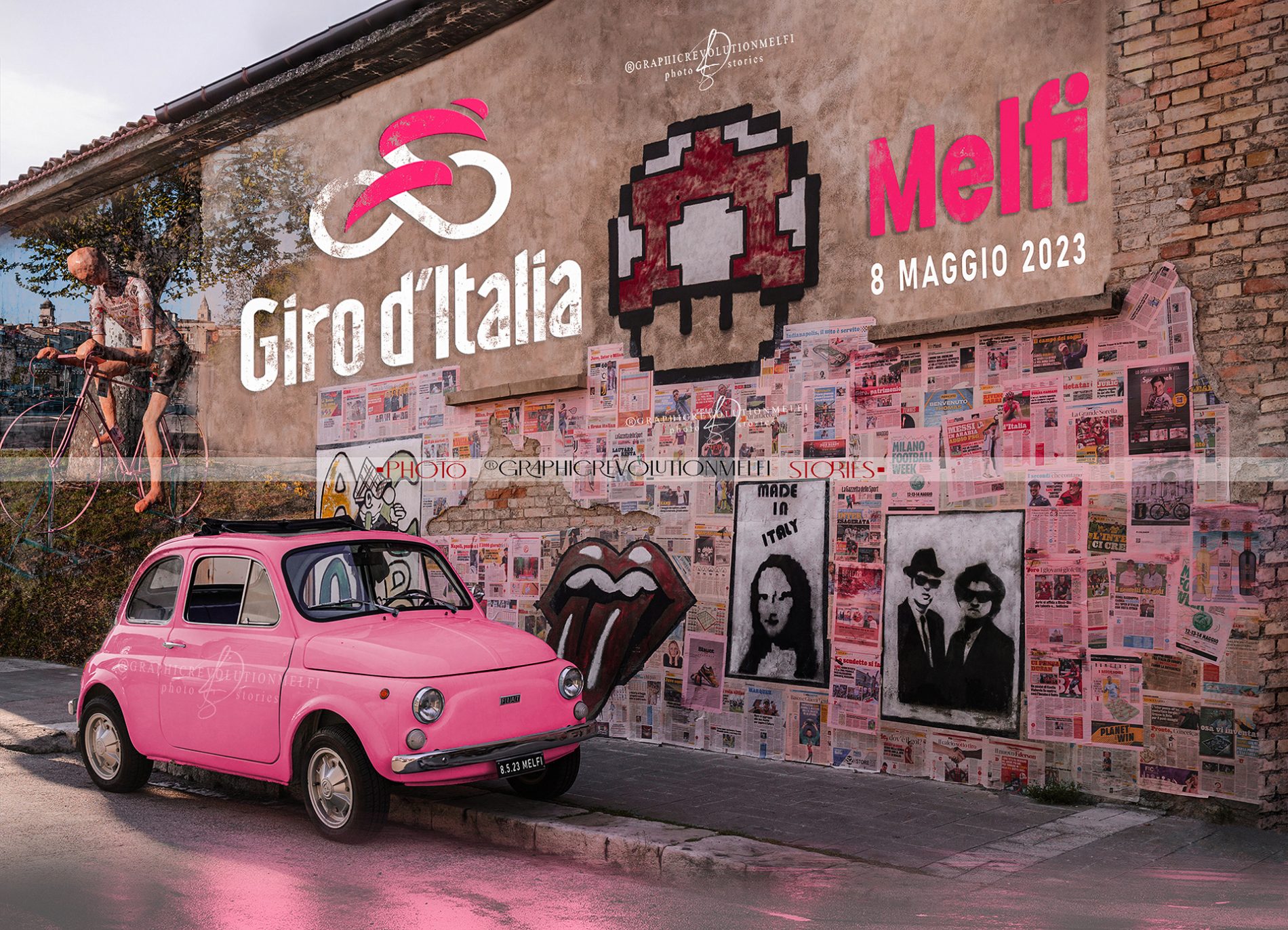 giro d'italia 2023 terza tappa vasto melfi le foto 