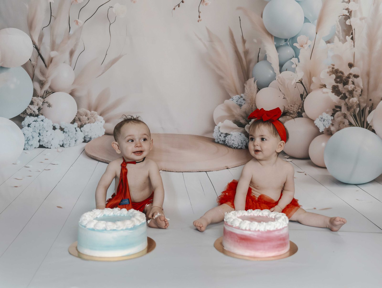 Smash cake a Melfi gemellini