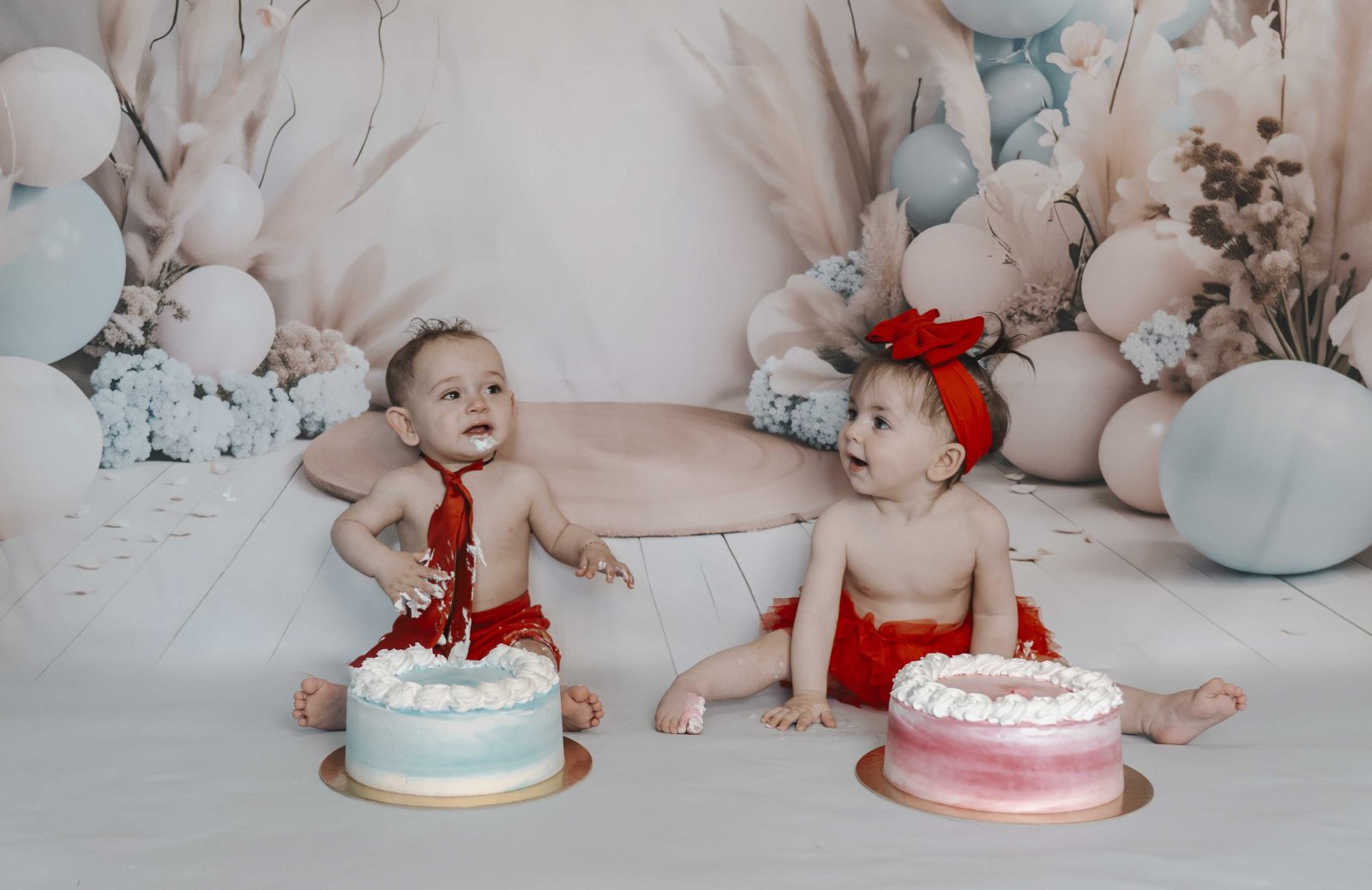 Smash cake a Melfi gemellini